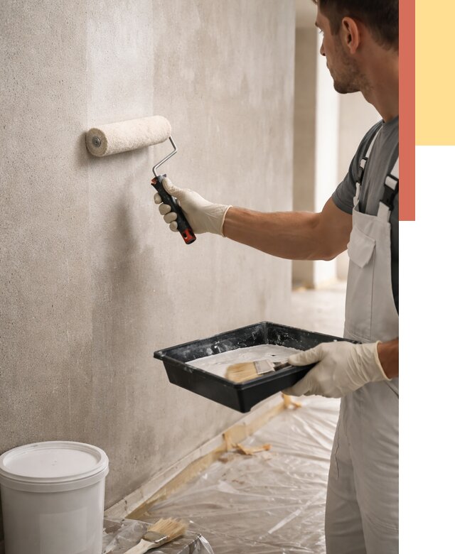 Грунтовка стен в Лениногорске от 2270 руб. м2 — быстро, недорого, с материалом | ОТДЕЛОЧНИК-Лнр