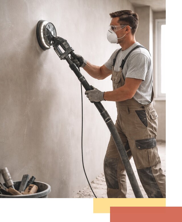 Профессиональная шлифовка стен в Лениногорске быстро и качественно