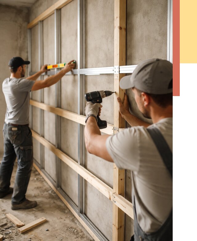 Устройство обрешетки под панели в Лениногорске от 2167 руб. — монтаж под ключ | ОТДЕЛОЧНИК-Лнр