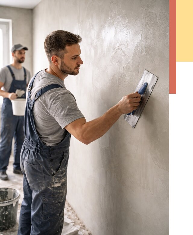 Глянцевание штукатурки стен в Лениногорске от 7740 руб. — услуги и затирка | ОТДЕЛОЧНИК-Лнр