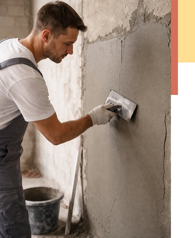 Штукатурка стен под плитку в Лениногорске от 4334 руб./м2 — выравнивание под плитку | ОТДЕЛОЧНИК-Лнр