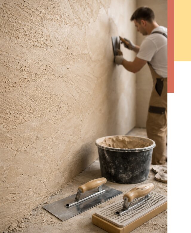 Декоративная штукатурка травертин в Лениногорске от 1858 руб/м2 — качественно и недорого | ОТДЕЛОЧНИК-Лнр