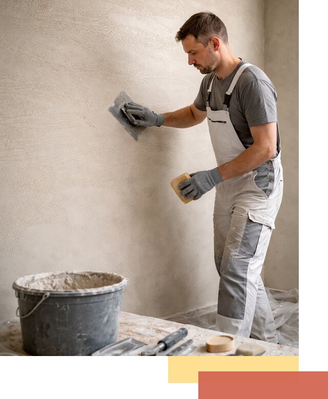 Декоративная штукатурка травертин в Лениногорске для стен и потолков