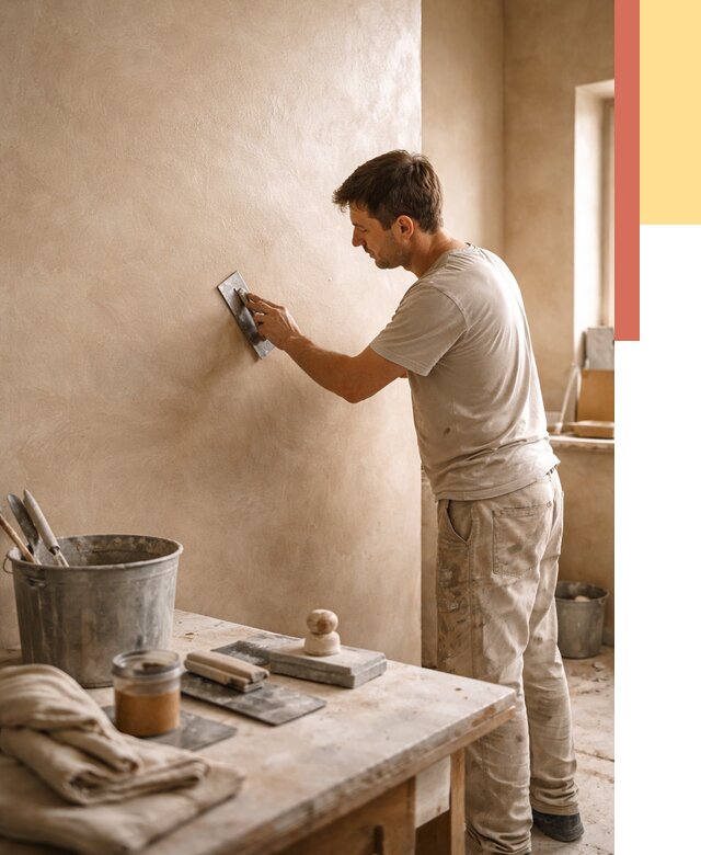 Марокканская штукатурка таделакт в Лениногорске под ключ от 4334 руб. | ОТДЕЛОЧНИК-Лнр