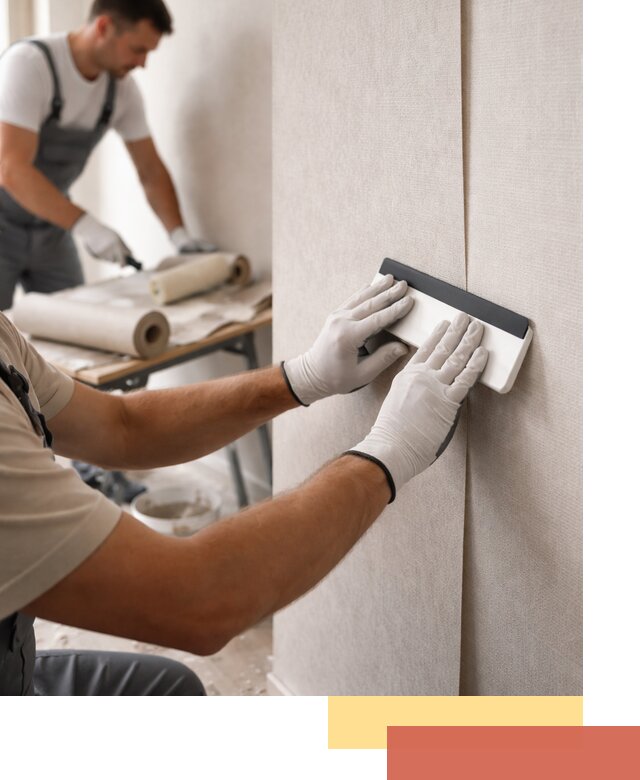 Поклейка обоев под покраску в Лениногорске профессионально и быстро