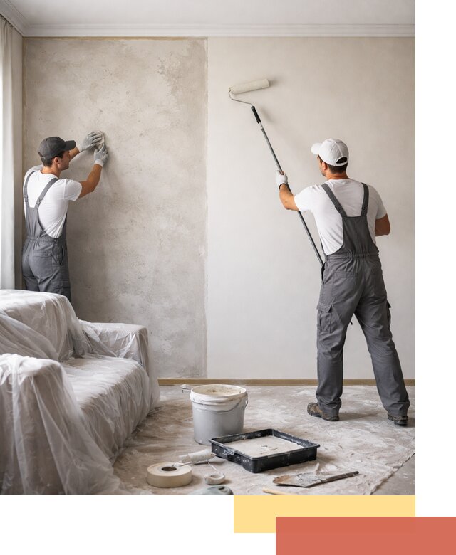 Покраска стен антивандальной краской в Лениногорске