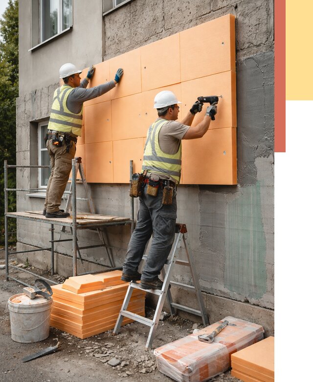 Утепление стен пеноплексом в Лениногорске от 1909 руб./м2 — быстро и недорого | ОТДЕЛОЧНИК-Лнр