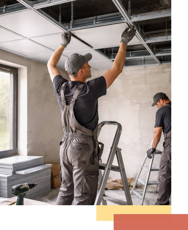 Монтаж кассетного потолка в Лениногорске качественно и быстро