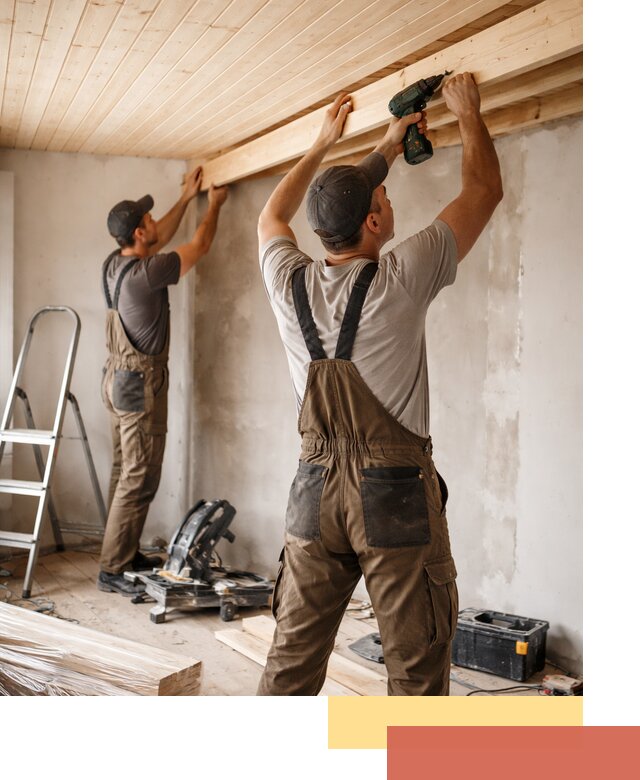 Монтаж потолка из вагонки в Лениногорске профессионально и аккуратно