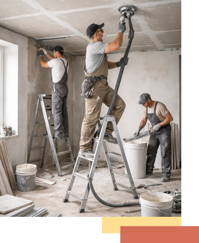 Ремонт потолка из гипсокартона в Лениногорске: быстрый и качественный монтаж