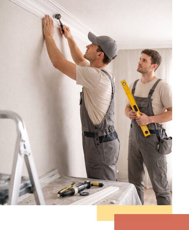 Монтаж потолочного плинтуса в Лениногорске качественно и быстро