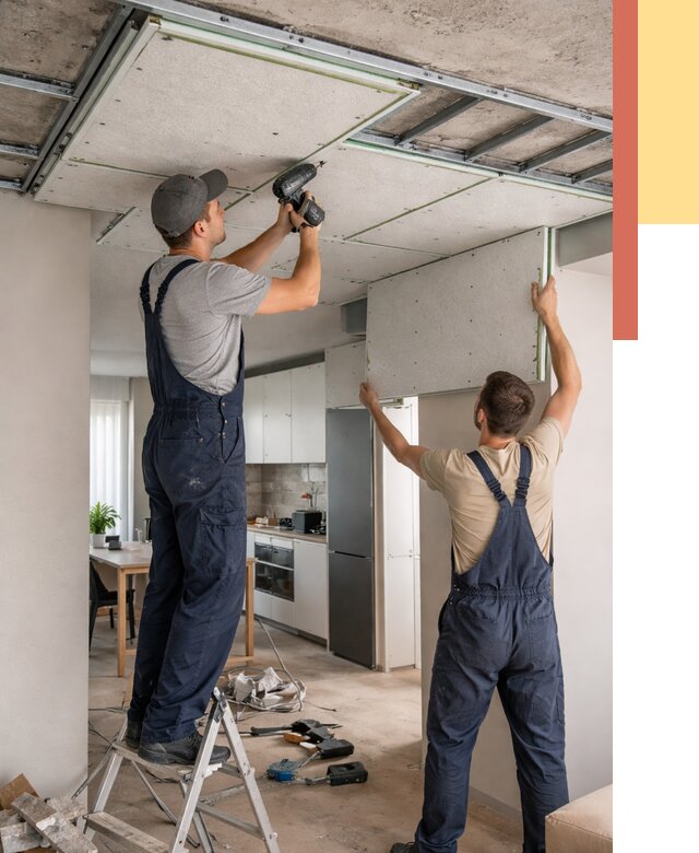 Шумоизоляция потолка панелями зипс в Лениногорске от 1909 руб. под ключ | ОТДЕЛОЧНИК-Лнр